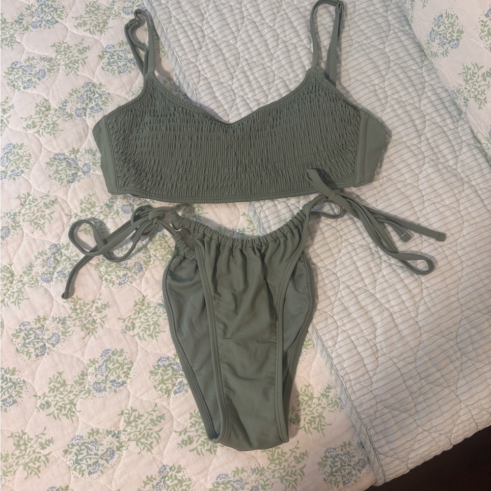 Xhilaration Sage Bikini Set